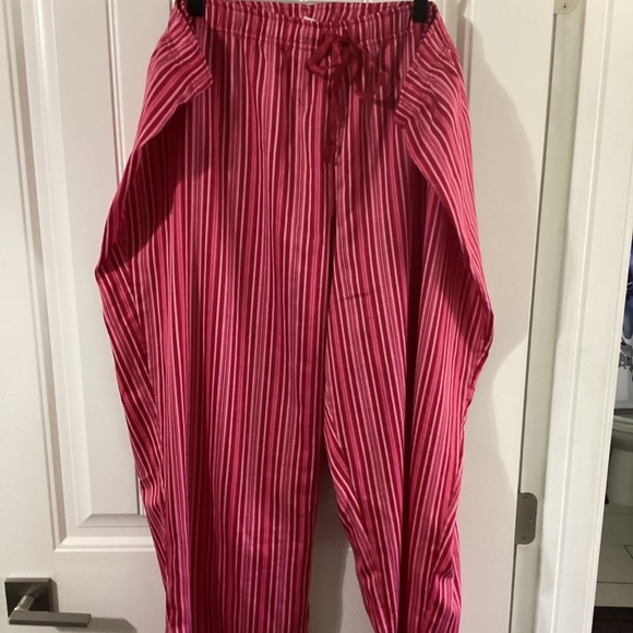 Cacique Pink Striped Pajama Pants - Picture 1 of 9
